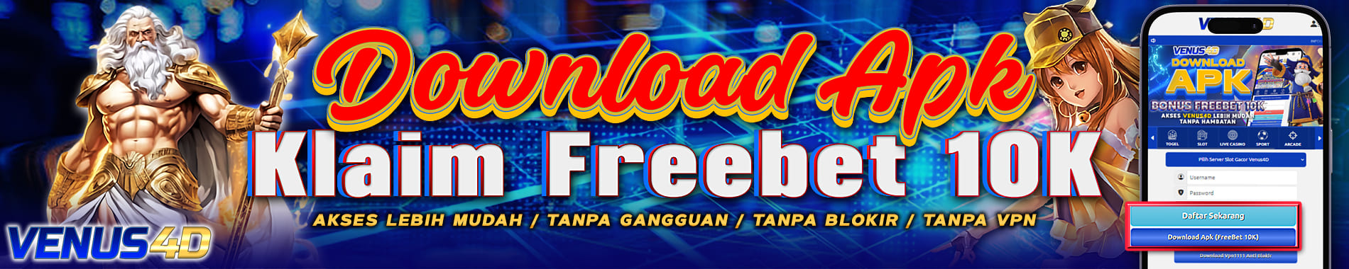 venus4d freebet download apk